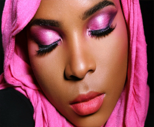 poudre libre peau noire avec effet naturel